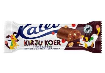 Kalev Kirju Koer Cocoa Bar with Biscuit & Marmalade