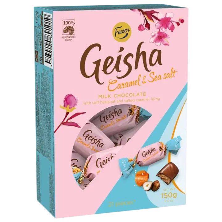 Fazer Geisha Caramel & Sea Salt Candy
