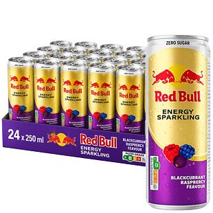 Red Bull Zero Sugar Blackcurrant Raspberry Flavor 250ml