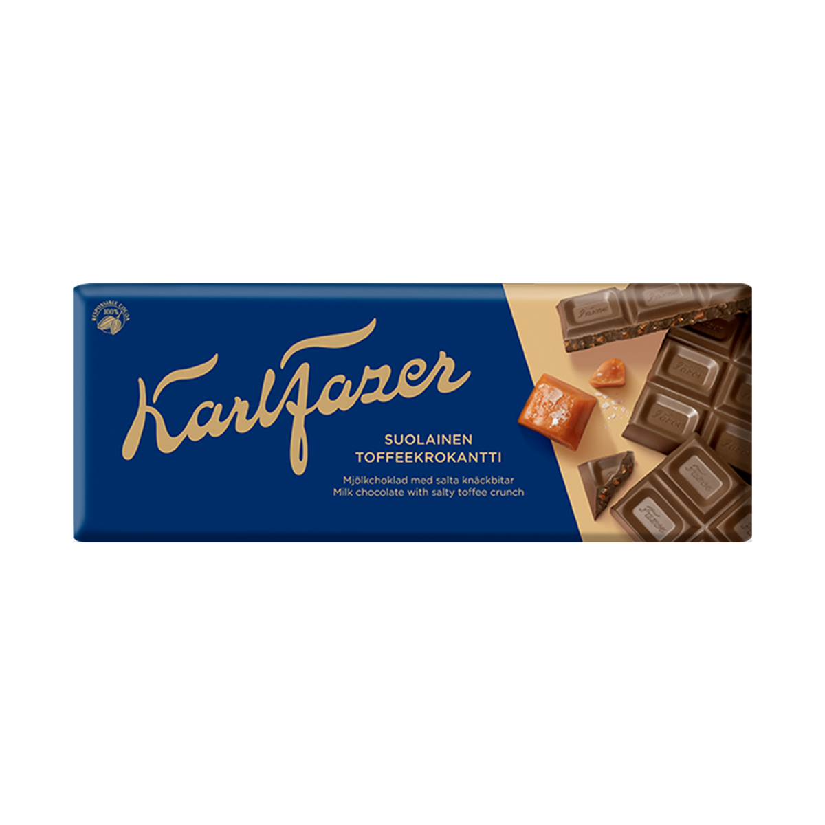Karl Fazer Salty Toffee Crunch