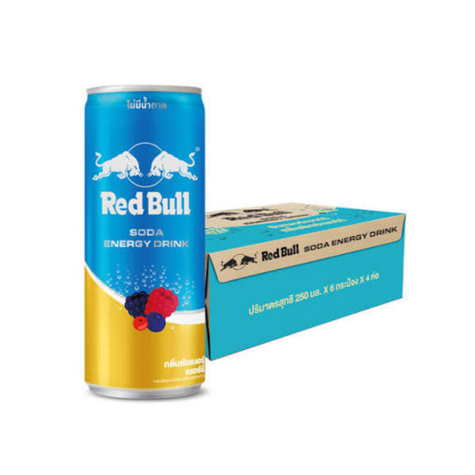 Red Bull Zero Sugar Summer Berry Flavor 250ml