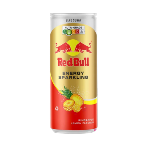Red Bull Zero Sugar Pineapple Lemon flavor 250ml