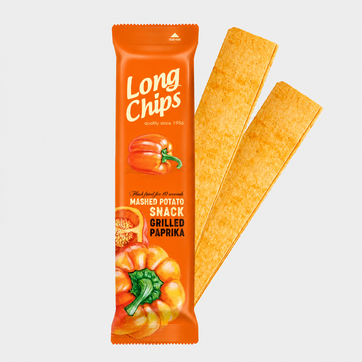 Long Chips Grilled Paprika Flavour
