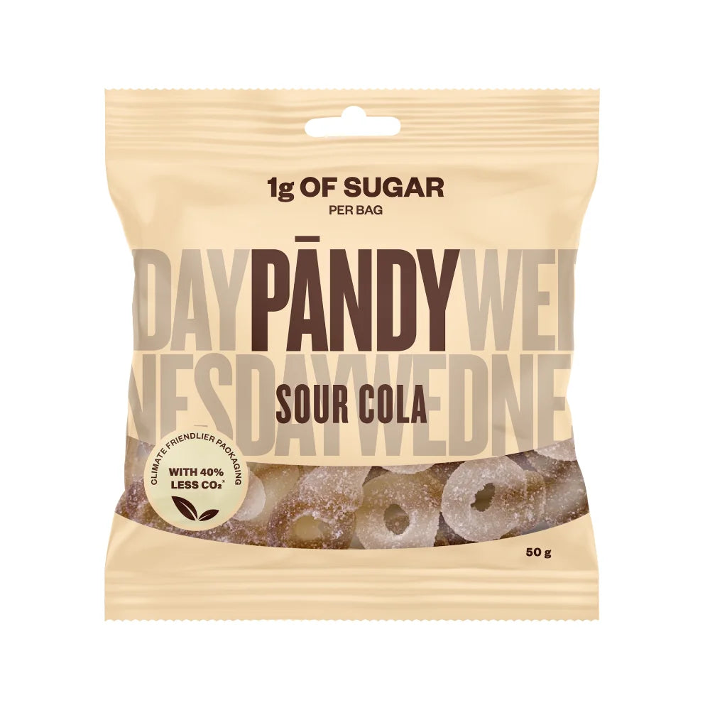 Pändy Candy Sour Cola Zero Sugar – 50 g