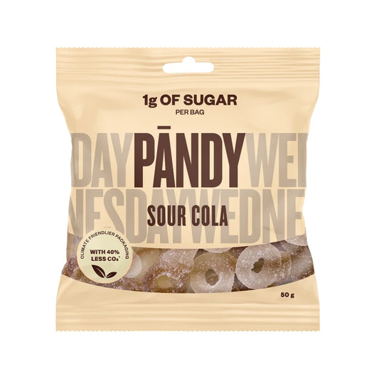 Pändy Candy Sour Cola Zero Sugar – 50 g