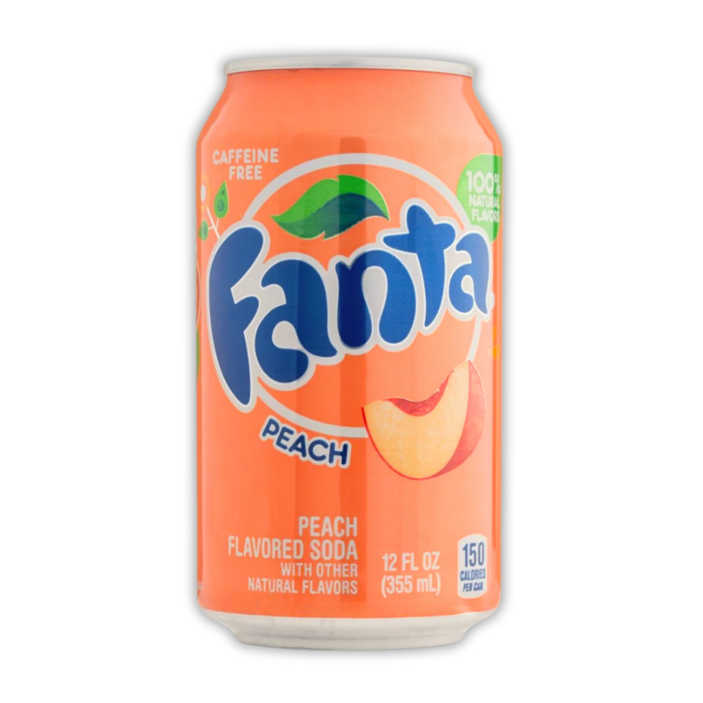 Fanta Peach Carbonated Soft Drink Can