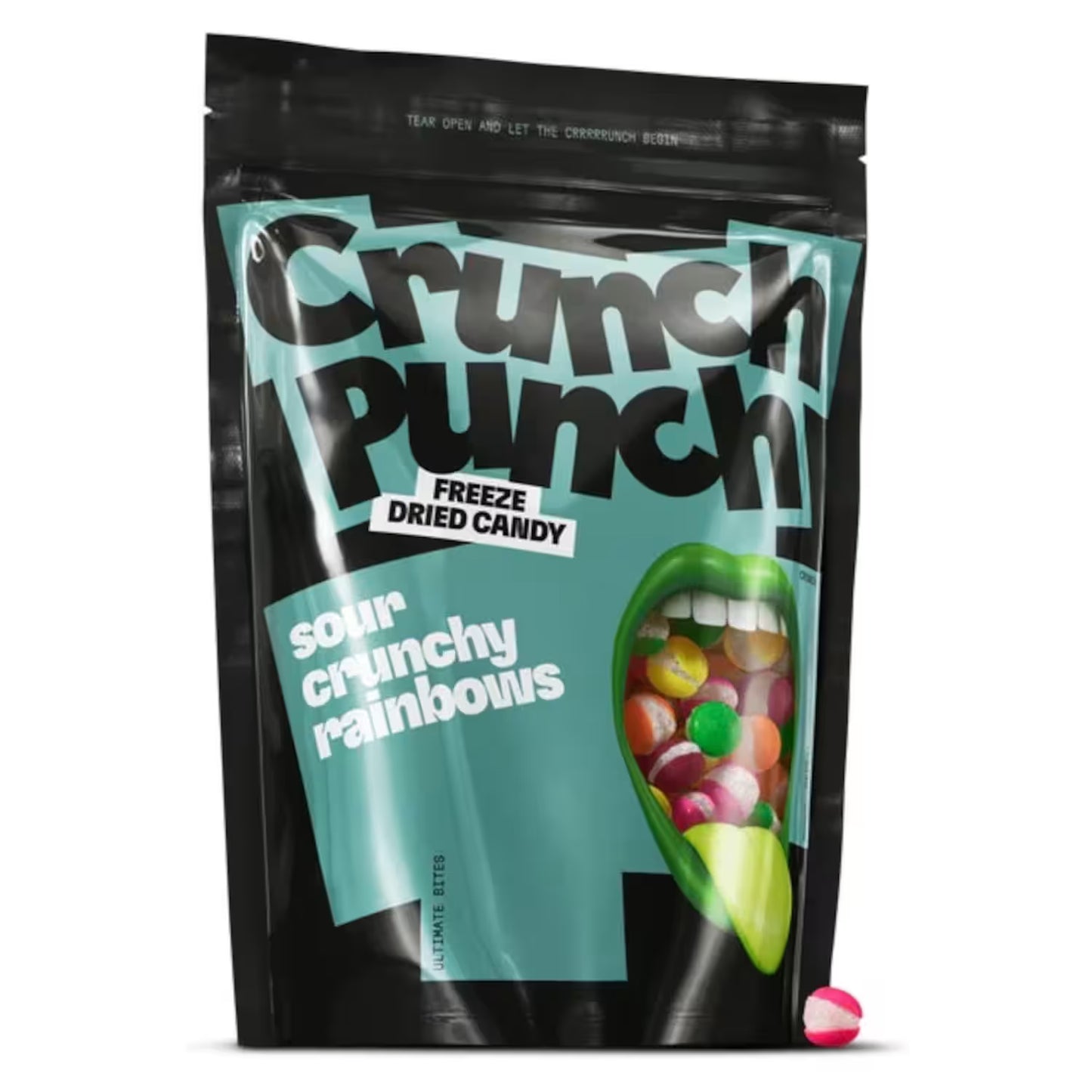 Crunch Punch Freeze Dried Sour Crunchy Rainbows 100g