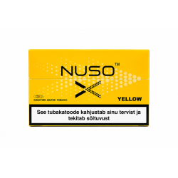 NUSO X Yellow Heated Tobacco Sticks