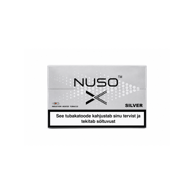 NUSO X Silver Heated Tobacco Sticks