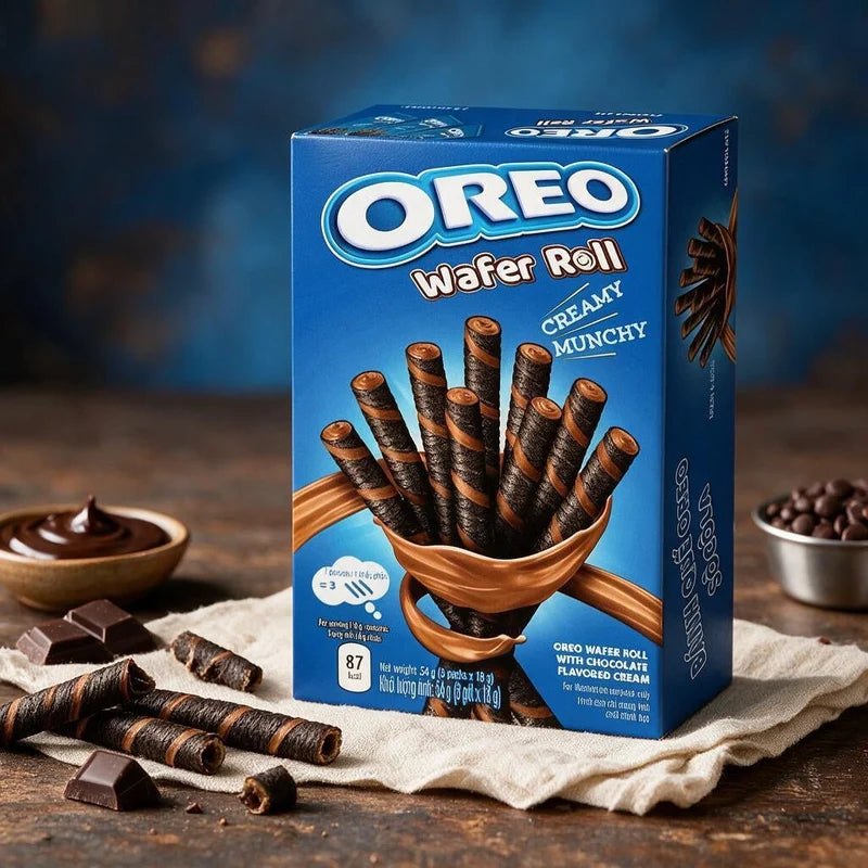 Oreo Wafer Roll Chocolate